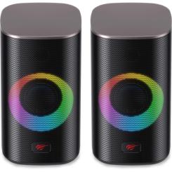 Акустическая система Havit HV-SK212SE USB RGB Black Фото 2
