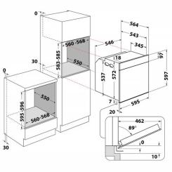 Духовой шкаф Whirlpool WOI4S8HM1SXA Фото 8