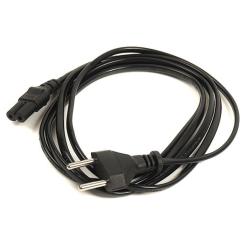 Кабель питания PowerPlant C7 1.8m black Фото 1