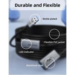 Дата кабель Cabletime USB 3.0 AM/AF 10.0m active Фото 6