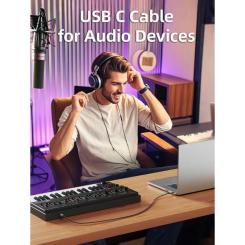 Кабель для принтера Cabletime USB-C 2.0 to BM 2.0m Фото 3