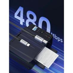 Кабель для принтера Cabletime USB-C 2.0 to BM 2.0m Фото 4