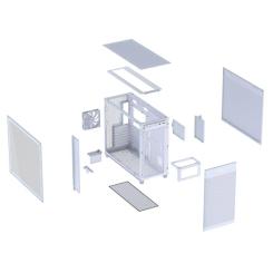 Корпус для ПК ASUS Prime AP303 TG White Фото 11