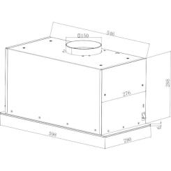 Вытяжка кухонная Hansa OMP6555BGH Фото 1