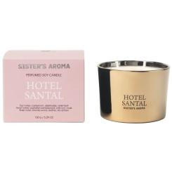 Ароматическая свеча Sister's Aroma Hotel Santal 150 г Фото