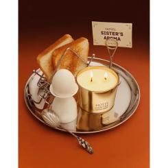 Ароматическая свеча Sister's Aroma Hotel Santal 150 г Фото 2