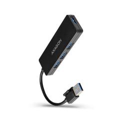 Концентратор AXAGON USB 3.1 to 4xUSB 3.0 black Фото
