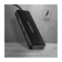 Концентратор AXAGON USB 3.1 to 4xUSB 3.0 black Фото 4