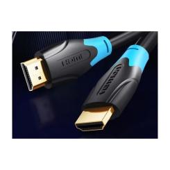Кабель мультимедийный Vention HDMI M to HDMI M 0.75m V2.0 4K60Hz black Фото 1