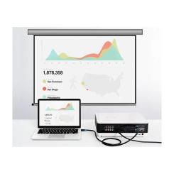 Кабель мультимедийный Vention HDMI M to HDMI M 0.75m V2.0 4K60Hz black Фото 4