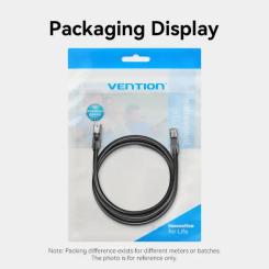 Патч-корд Vention 1.5м, UTP cat 6 RJ-45 black Фото 10