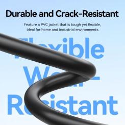 Патч-корд Vention 1.5м, UTP cat 6 RJ-45 black Фото 7