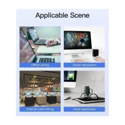 Патч-корд Vention 0.5м, FTP cat 7 RJ-45 black Фото 10