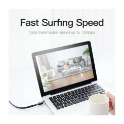 Патч-корд Vention 0.5м, FTP cat 7 RJ-45 black Фото 11