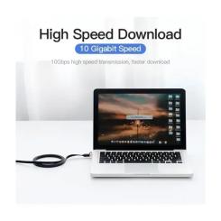 Патч-корд Vention 0.5м, FTP cat 7 RJ-45 black Фото 8