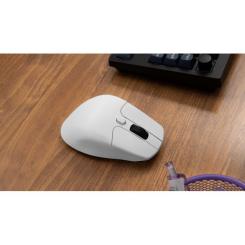 Мышка Keychron M6 Wireless/Bluetooth/USB White Фото 5