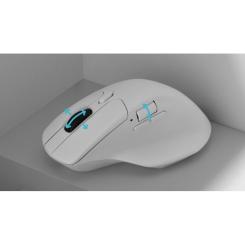 Мышка Keychron M6 Wireless/Bluetooth/USB White Фото 6