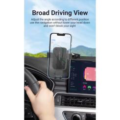 Универсальный автодержатель Vention 4.7-7.2" с присокой, черный Фото 2