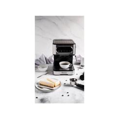 Рожковая кофеварка эспрессо Hisense HESCM15DBK Фото 8