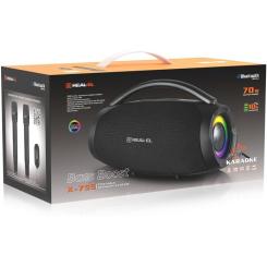 Акустическая система REAL-EL X-755 Black Фото 11