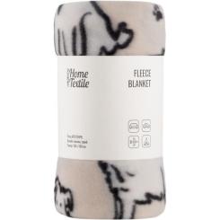 Плед Ardesto Fleece 100% поліестер, песики, сірий 130х160 см Фото