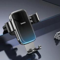 Универсальный автодержатель Baseus Glaze Cravity Car Mount Black Фото 10