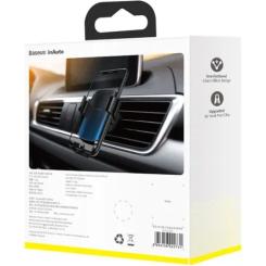 Универсальный автодержатель Baseus Glaze Cravity Car Mount Black Фото 6