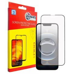 Стекло защитное Dengos Full Glue iPhone 16e Black Фото