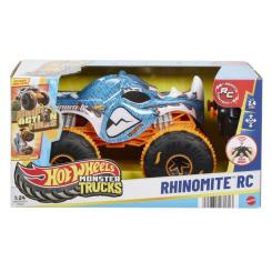 Радиоуправляемая игрушка Hot Wheels Автомодель Monster Trucks Rhinomite 1:15 Фото 5