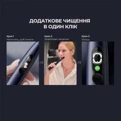 Электрическая зубная щетка Oclean X Plus Pro Digital Blue Фото 1