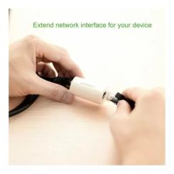 Сращиватель Ugreen RJ-45 NW116 Ethernet Connector White Фото 5