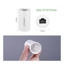 Сращиватель Ugreen RJ-45 NW116 Ethernet Connector White Фото 6