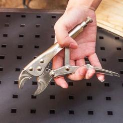 Клещи Deli зажимные 7" Фото 4