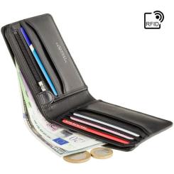 Кошелек Visconti ENZ78 Girard Black Shadow Фото 4