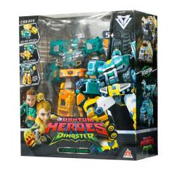 Трансформер Dinoster Стего Трон (2 машины, динозавры) Фото 9