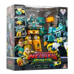 Трансформер Dinoster Стего Трон (2 машины, динозавры) Фото 7