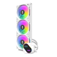 Система жидкостного охлаждения DARKFLASH DO360 WHITE Фото 2