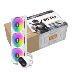 Система жидкостного охлаждения DARKFLASH DO360 WHITE Фото 3