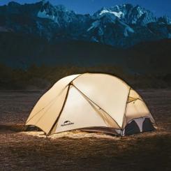 Палатка Naturehike надлегкий двомісний Mongar CNK2550WS016, 15D, сiри Фото 11