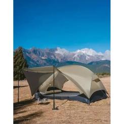Палатка Naturehike надлегкий двомісний Mongar CNK2550WS016, 15D, сiри Фото 4