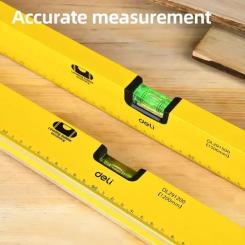 Уровень Deli строительный 1200 мм Фото 2