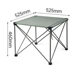 Туристический стол Naturehike CNK2450JJ013, M, алюміній, сірий Фото 1