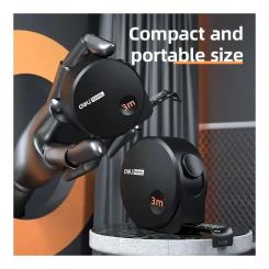 Рулетка Deli Home Series 3 м x 16 мм Фото 4