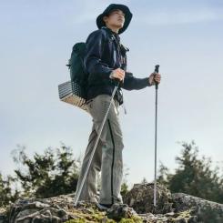 Треккинговые палки Naturehike CNK2450DS016, 39-130 см, зелена Фото 1