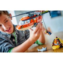 Конструктор LEGO City Вертолет береговой охраны Фото 9