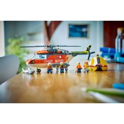 Конструктор LEGO City Вертолет береговой охраны Фото 10
