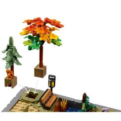 Конструктор LEGO Icons Осінній котеджний сад Фото 6