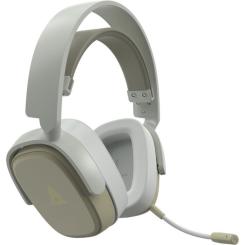 Наушники Ajazz AHM09 MAX 3-Mode Gray/White Фото 4