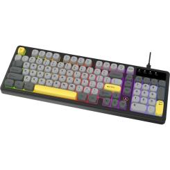 Клавиатура Ajazz AF98 USB UA Black/Grey/Yellow Фото 2