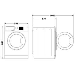 Сушильная машина Whirlpool WP B9X WBS UA Фото 3